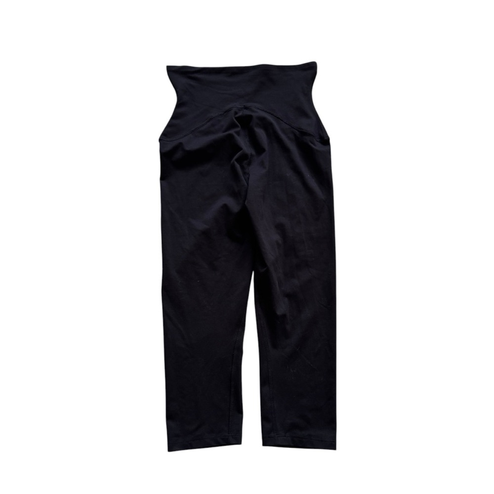 Spanx Black Cropped Compression‎ Shapewaer Leggings Womens Size M RN112121